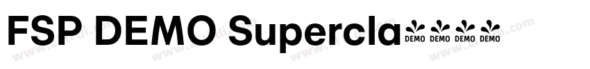 FSP DEMO Supercla字体转换 FSP DEMO Supercla字体转换